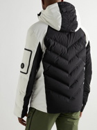 Bogner - Felian-D Colour-Block Quilted Hooded Down Ski Jacket - Black