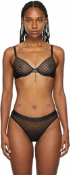 Wolford Black Sheer Bra