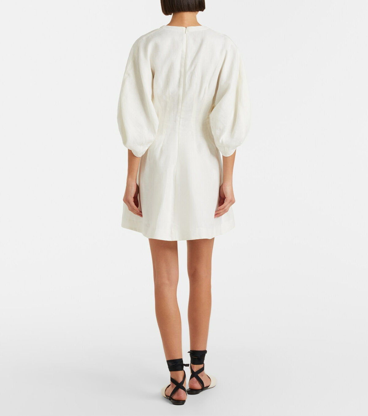 Faithfull Soleil linen minidress