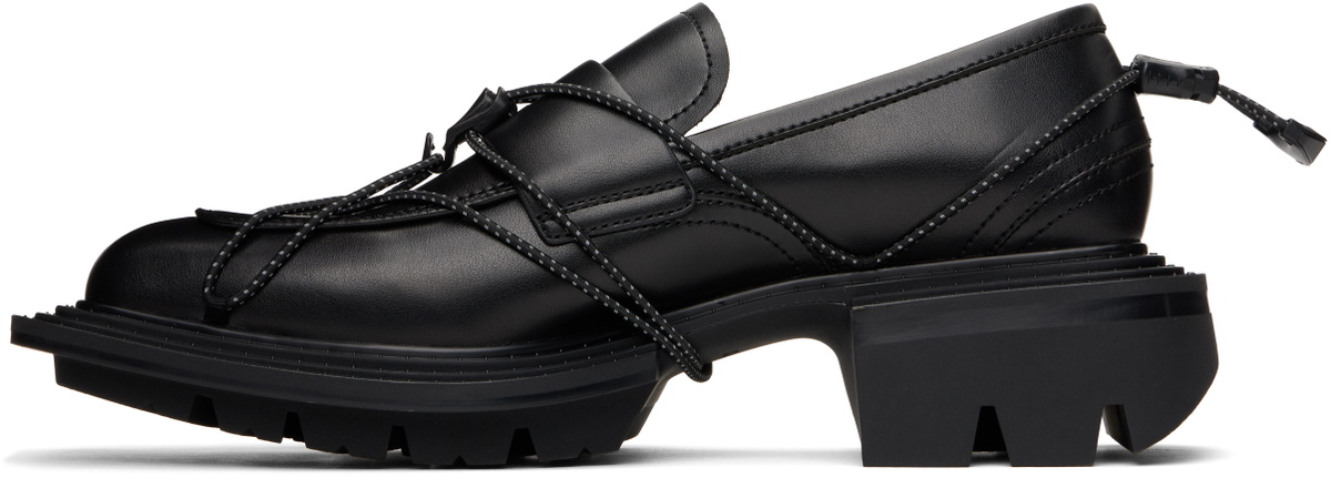 untitlab® Black Reel Loafers