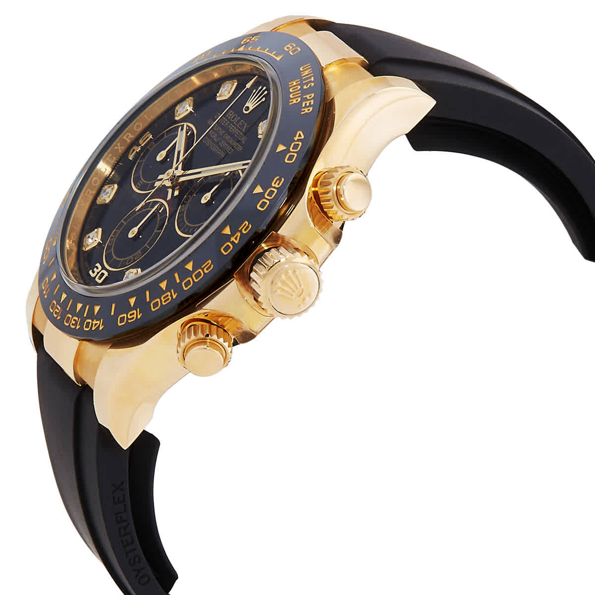 Rolex Cosmograph Daytona Chronograph Automatic Diamond Black Dial Watch 116518BKDR