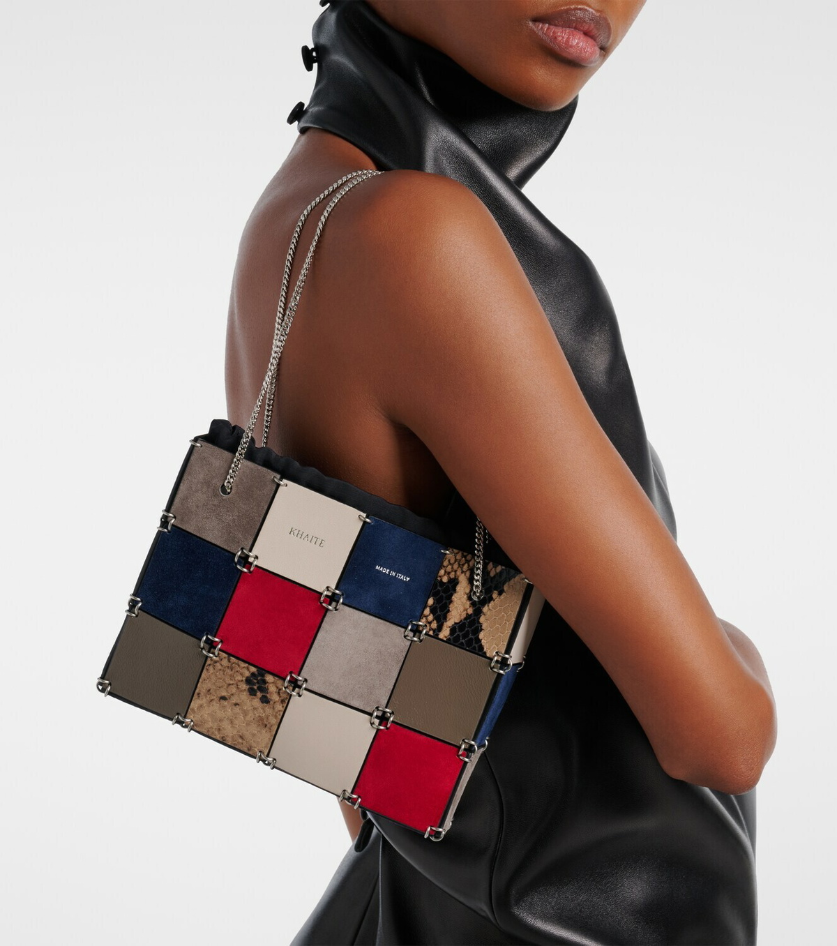 Khaite Emma Mini leather shoulder bag
