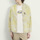 Gramicci Men's Flyweight Hooded Jacket in Grid Camo
