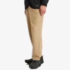 NANGA Men's Dotair® Comfy Tuck Tapered Trousers in Beige