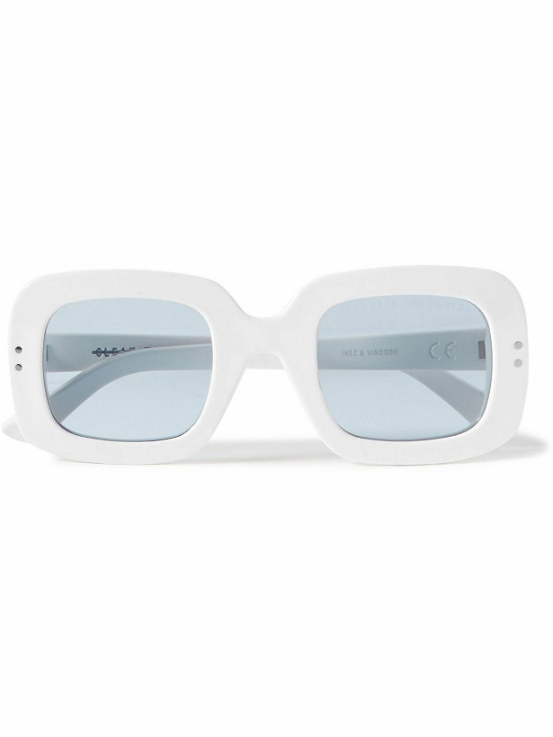 Photo: Clean Waves - Square-Frame Parley Ocean Plastic® Sunglasses