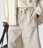Lemaire Cotton-blend Bermuda shorts