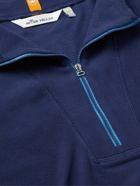 Peter Millar - Thermal Flow Fleece Half-Zip Golf Sweatshirt - Blue