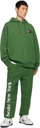 Tommy Jeans Green Awake NY Edition Sweatpants