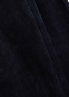 Stouls Gégé Stretch-suede Trousers Navy