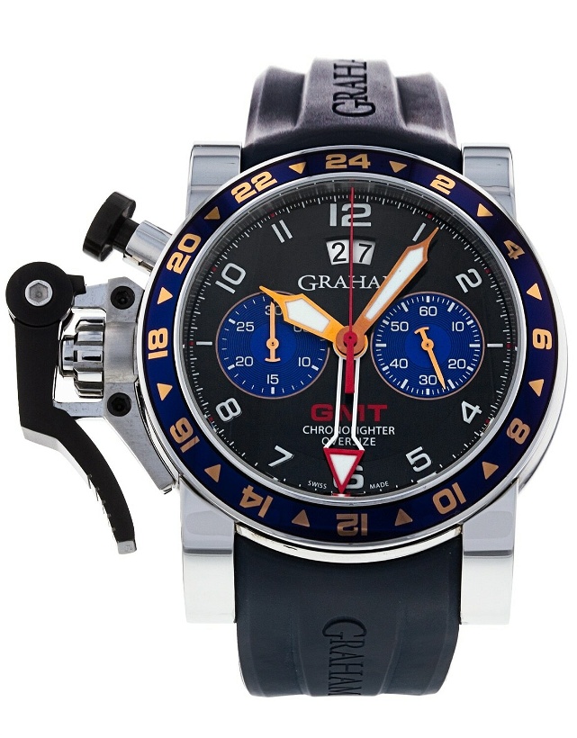 Photo: Graham Chronofighter Oversize GMT - Steel 2OVGS.B26A