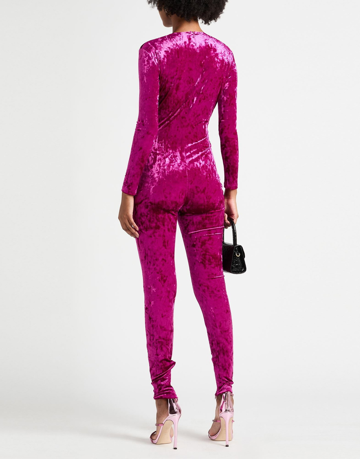 Pinko Womens Jumpsuit in Magenta