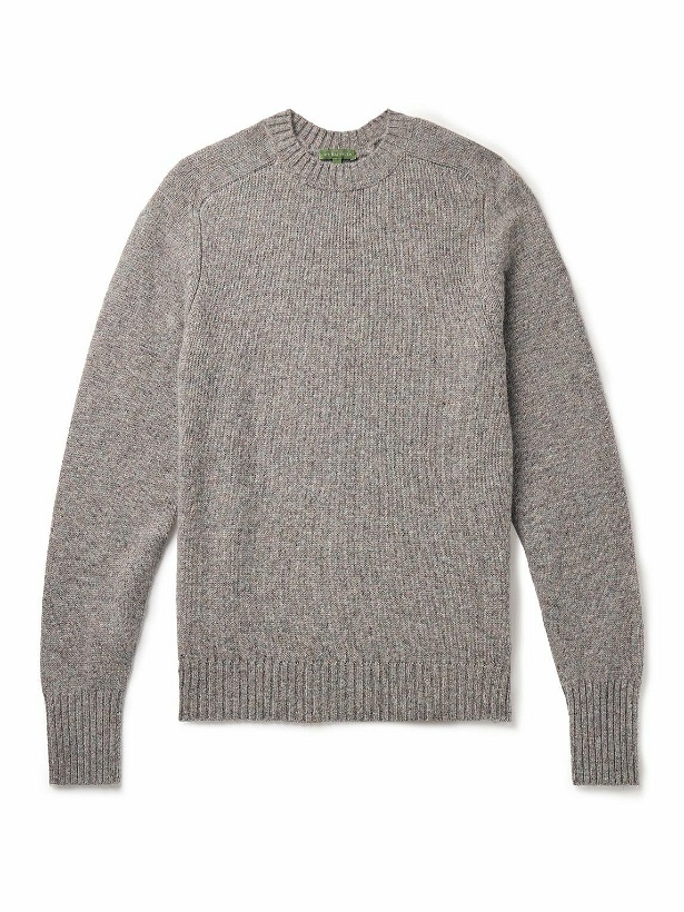 Photo: Sid Mashburn - Knitted Wool Sweater - Gray
