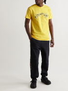 Better™ Gift Shop - Chris Lux Logo-Print Cotton Jersey T-shirt - Yellow