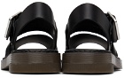 A.P.C. Black Arielle Sandals