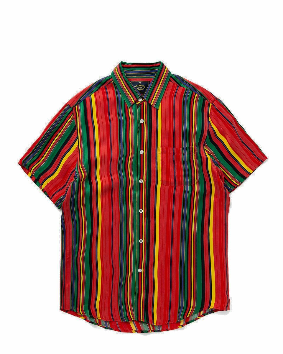 Photo: Portuguese Flannel Strong Stripes Multi - Mens - Shortsleeves