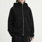 MASTERMIND WORLD Men's Zip-Up Track Hoodie in Black