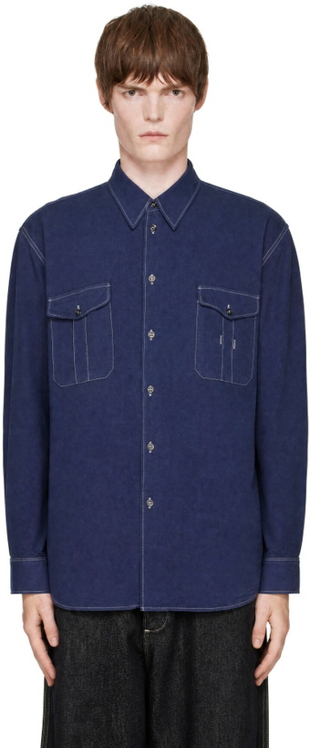 Photo: Studio Nicholson Navy Louro Shirt