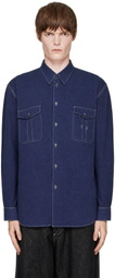Studio Nicholson Navy Louro Shirt