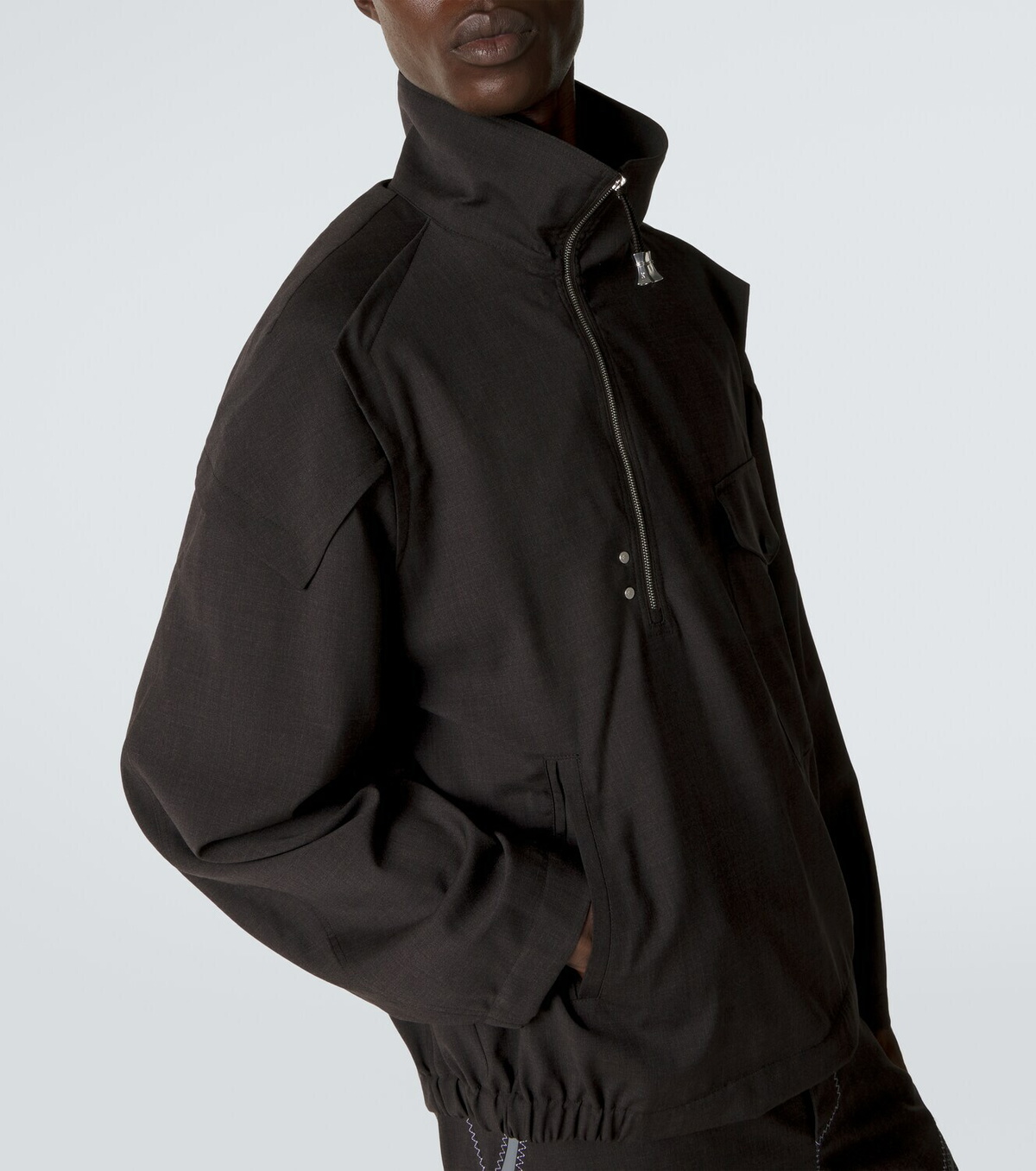 Kiko Kostadinov Farkas virgin wool jacket