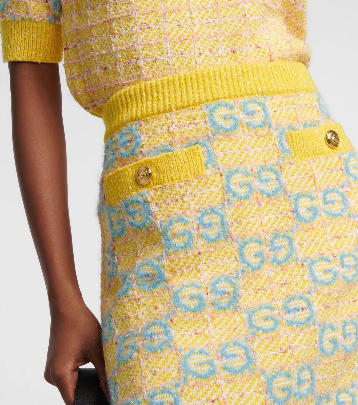 Gucci GG bouclé miniskirt Gucci