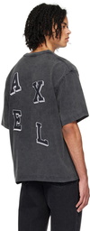 Axel Arigato Gray Typo T-Shirt