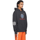 Heron Preston Blue Worldwide Classic Hoodie