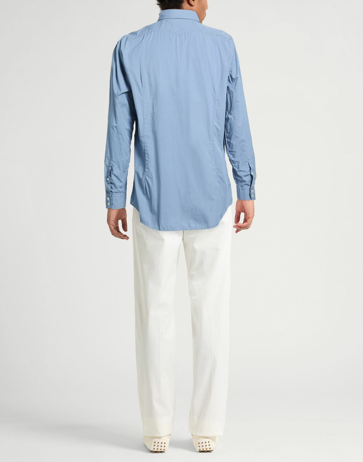 Massimo Alba Mens Shirt in Sky blue