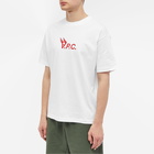 A.P.C. Men's Hermance Logo T-Shirt in White