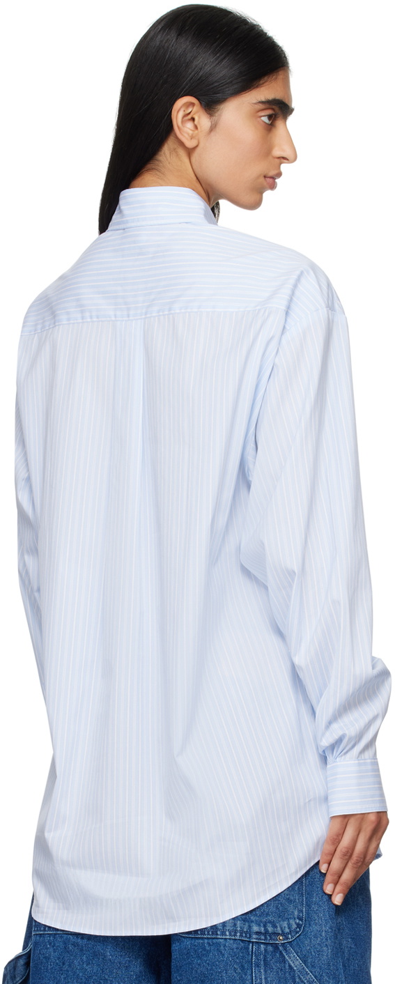Sky High Farm Workwear Blue Mindblown Print Shirt