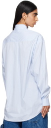 Sky High Farm Workwear Blue Mindblown Print Shirt