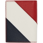 Thom Browne Red Horizontal City Wallet