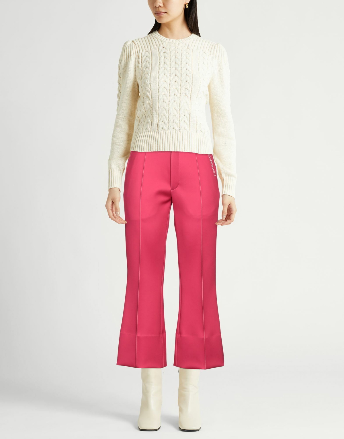 Khrisjoy Womens Pants Fuchsia