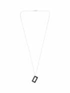 Le Gramme - 21/10ths Sterling Silver and Ceramic Necklace