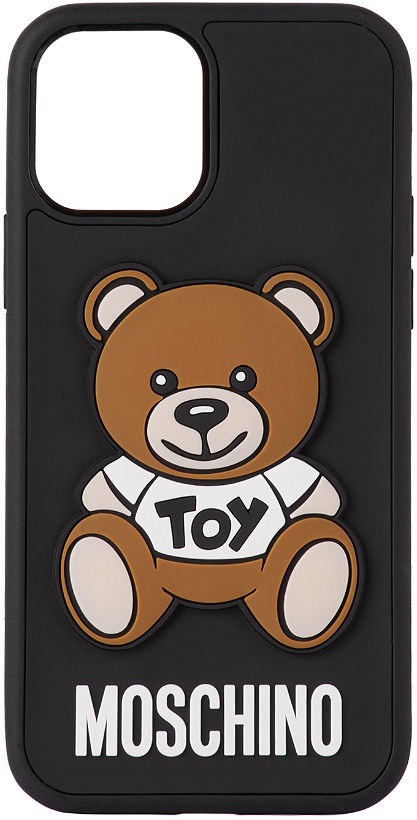Photo: Moschino Black Teddy Bear iPhone 12 Pro Case