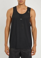 Satisfy Space-o Perforated Stretch-jersey Vest Black