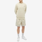 Air Jordan Men's Essential Fleece Crew Neck in Rattan