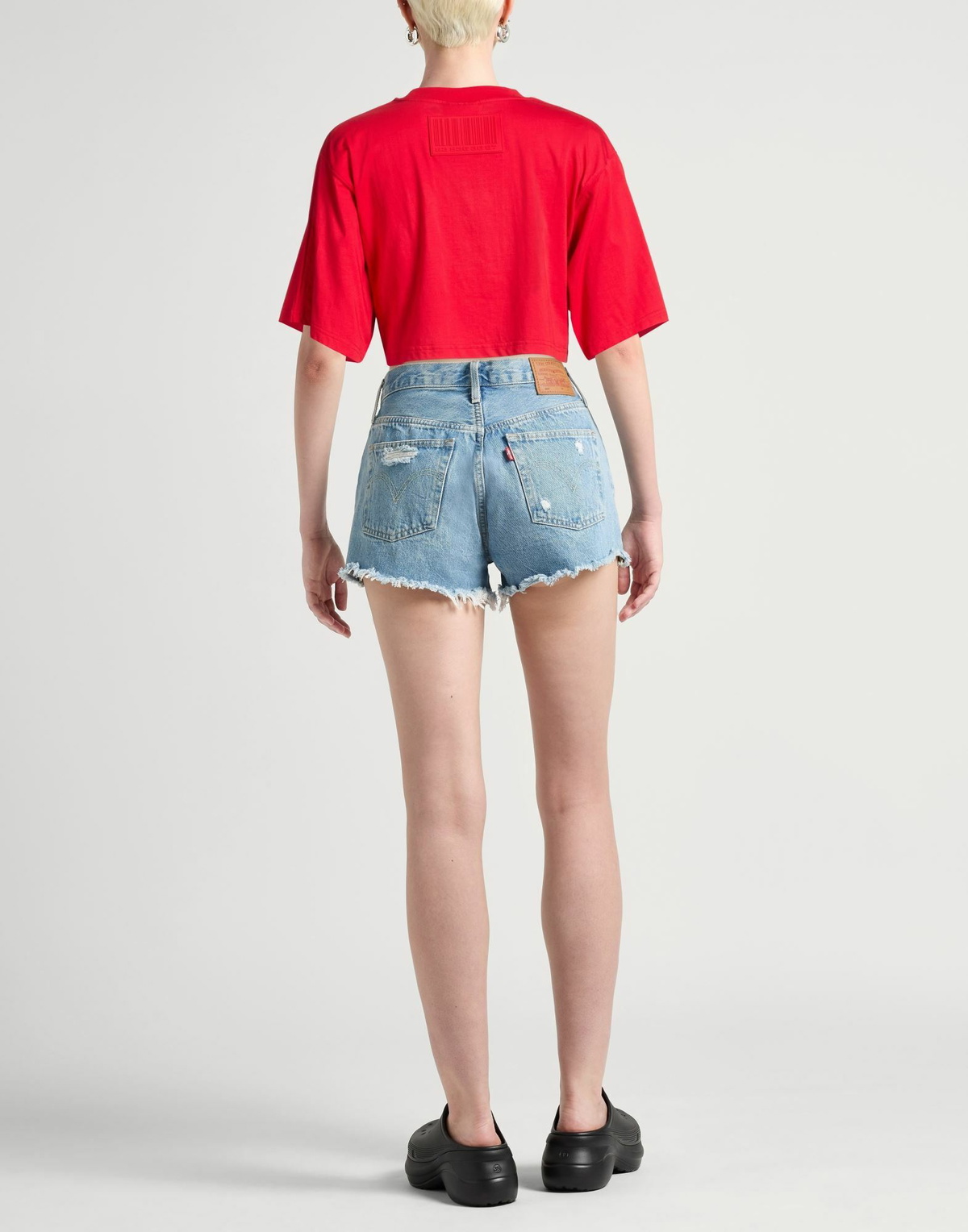 Vtmnts Womens T-shirt in Red