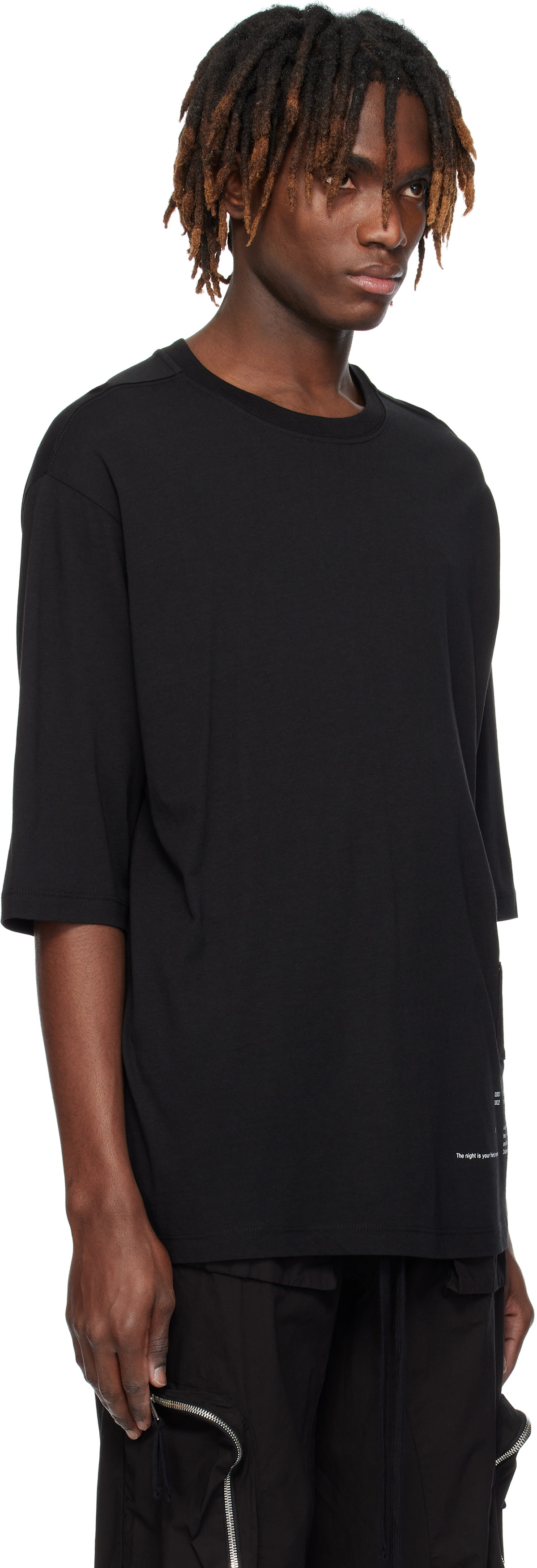 thom/krom Black M TS 839 T-shirt thom/krom