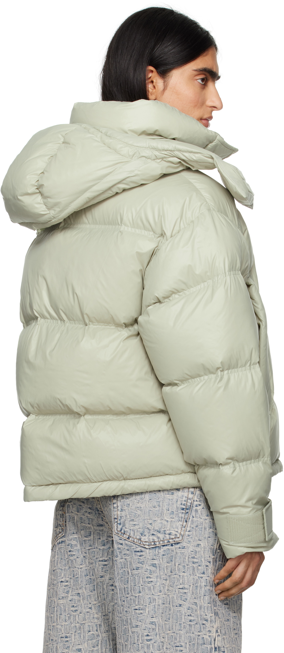 Holzweiler Green Steilia Short Down Jacket Holzweiler