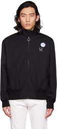 Raf Simons Black Fred Perry Edition Harrington Jacket