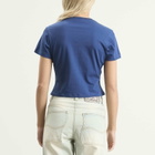 Dime Women's Classic Liquid T-Shirt in Midnight Blue