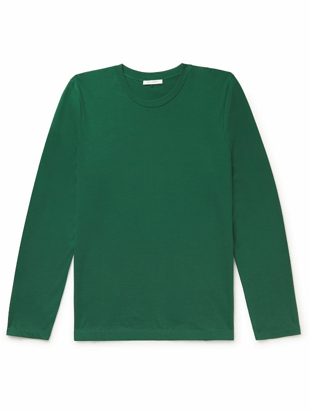 Photo: Ninety Percent - Organic Cotton-Jersey T-Shirt - Green