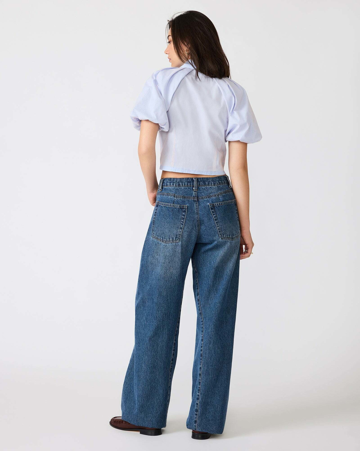 Steve Madden Reece Top in Blue