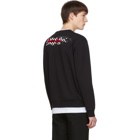 McQ Alexander McQueen Black Racing Santa Rosa Sweatshirt