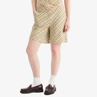 House Of Sunny Women's Sloane Check Shorts in Multi