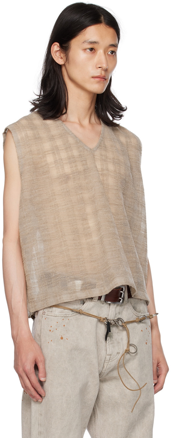 Our Legacy Gray Double Lock Vest Our Legacy