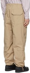 Engineered Garments Beige Cotton Ripstop Aircrew Cargo Pants