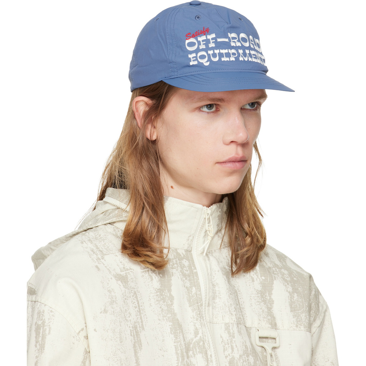 Satisfy Blue FliteSilk 5‑Panel Pinch Cap