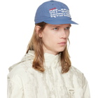 Satisfy Blue FliteSilk 5‑Panel Pinch Cap