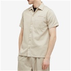 NoProblemo Men's Short Sleeve Work Shirt in Ecru